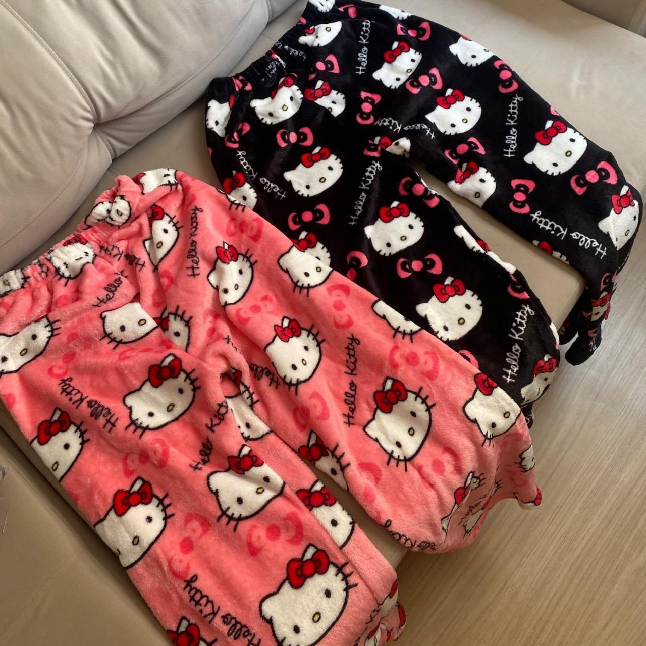 brand new pink hello kitty pajama pants!!💕💕 perf... - Depop