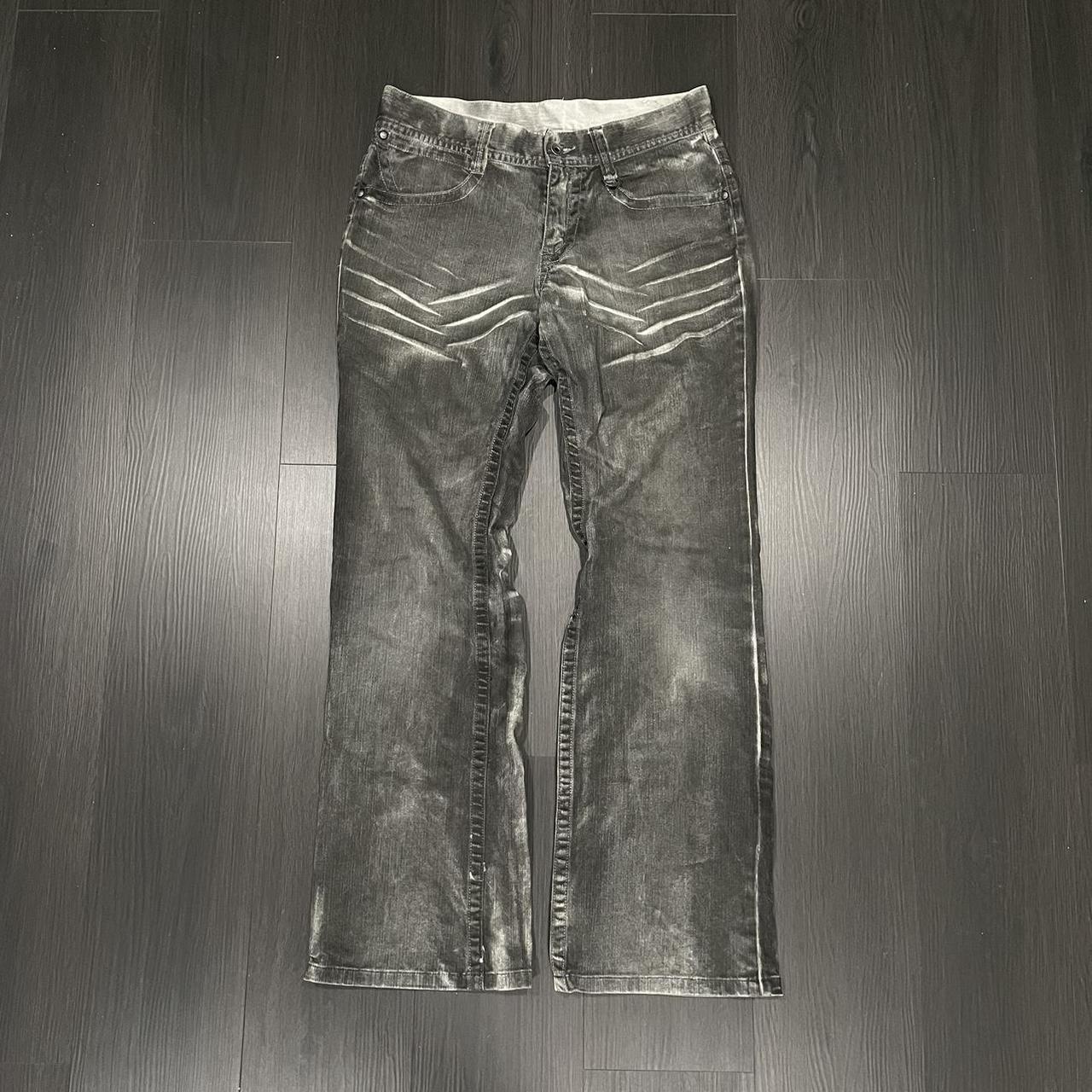 Japanese-Brand Nicole Club For Men Spray Jeans. -... - Depop