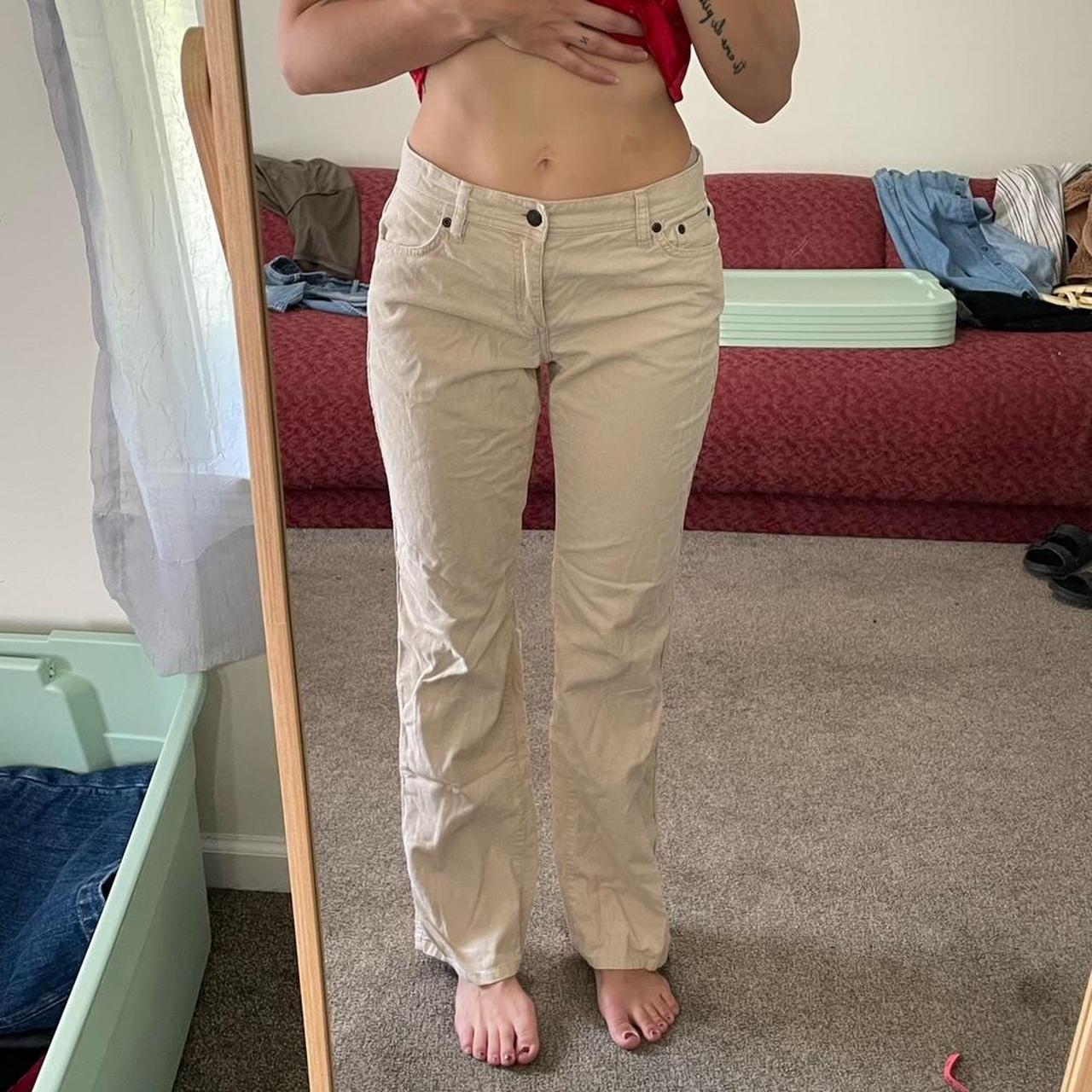 J crew favorite fit corduroy pants low rise Y2K