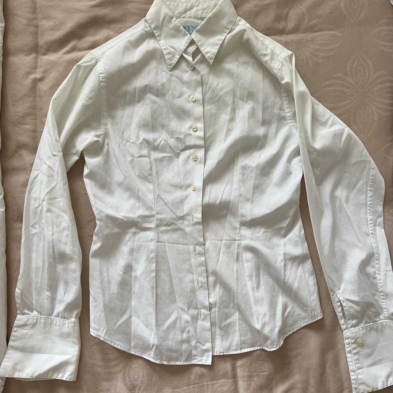 Thomas Pink white button down shirt size S! - Depop