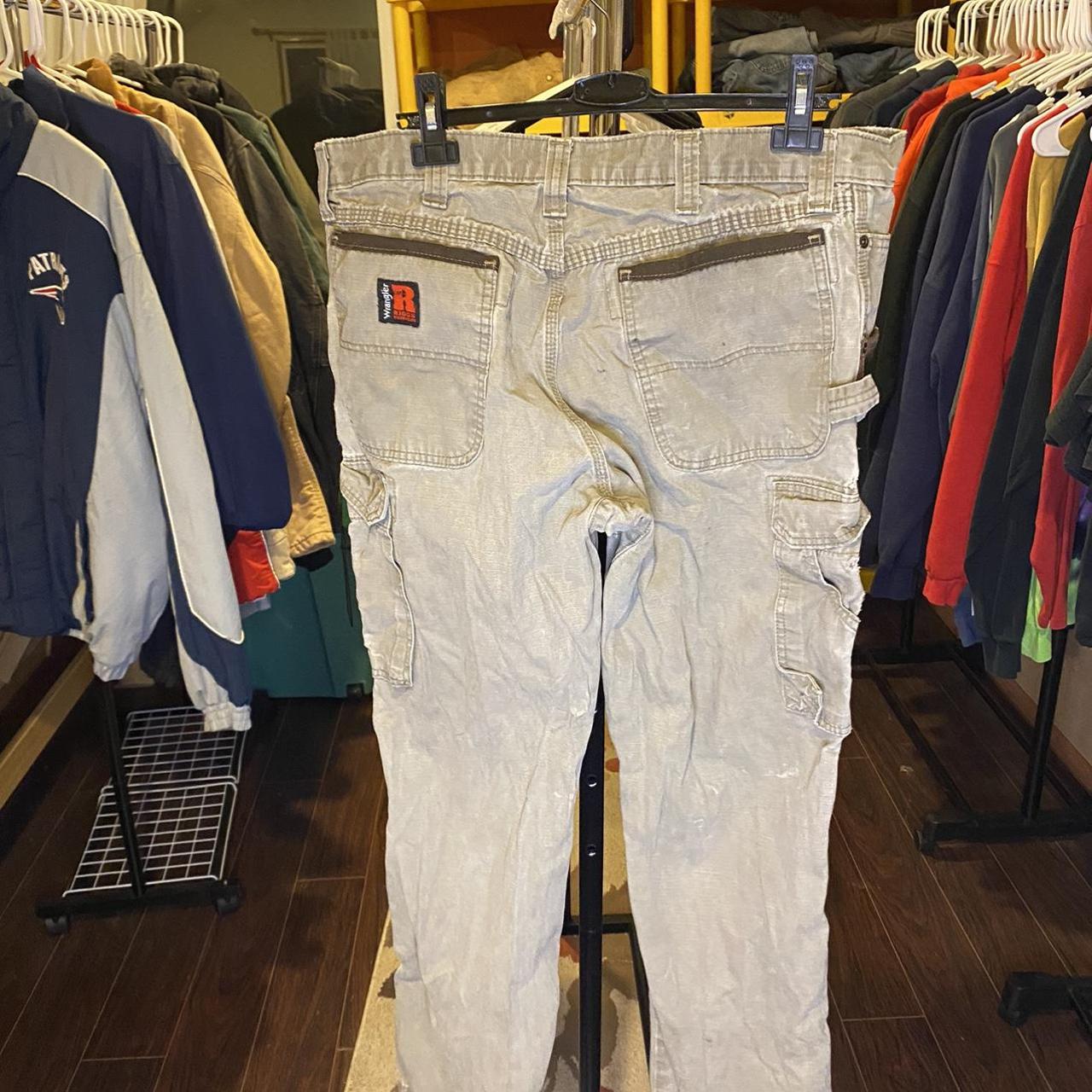 wrangler double knee cargo pants