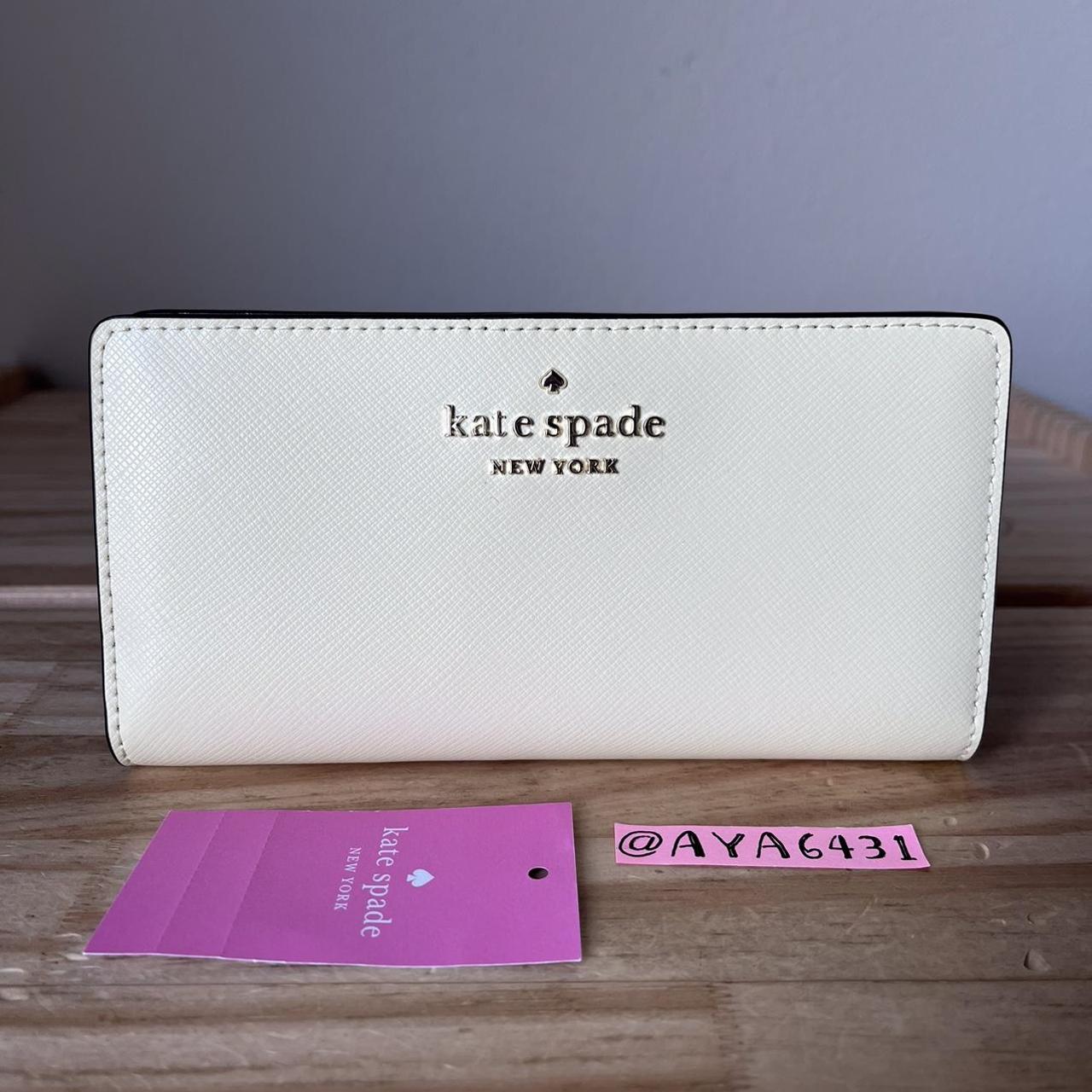 Yellow kate spade discount wallet