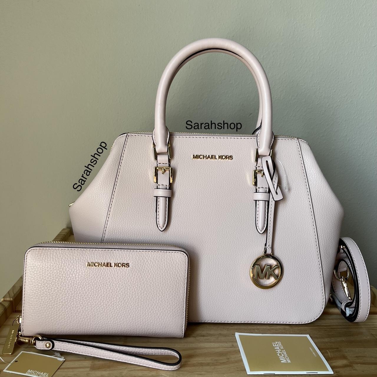 Lg satchel outlet leather michael kors