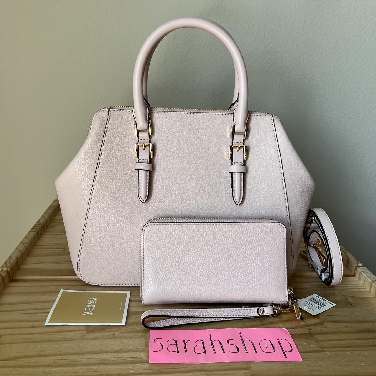 Michael Kors Purse & wallet Charlotte Top Zip Tote - Depop