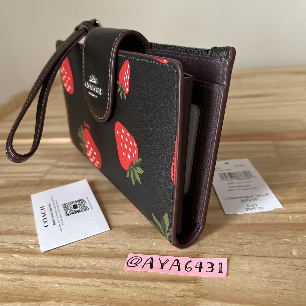 Coach candy wallet hot sale