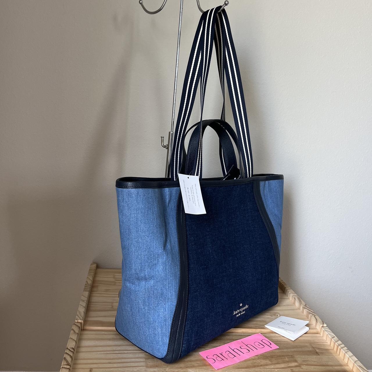 Kate spade denim discount purse