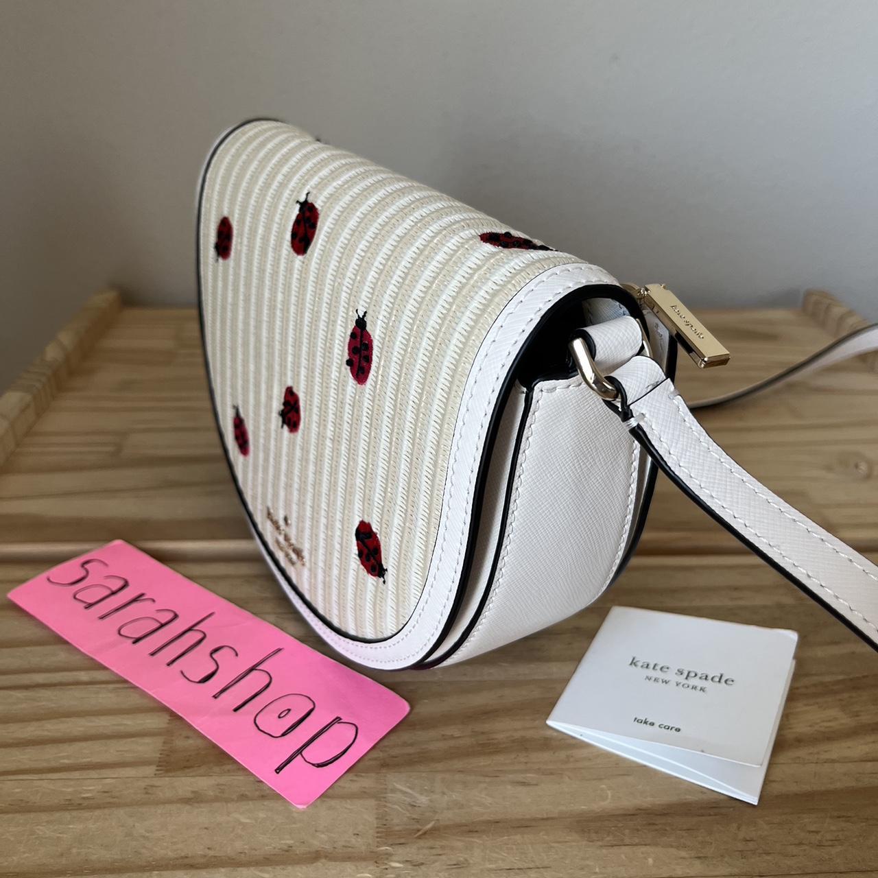 Authentic KATE SPADE Pebbled leather REVERSIBLE Open - Depop