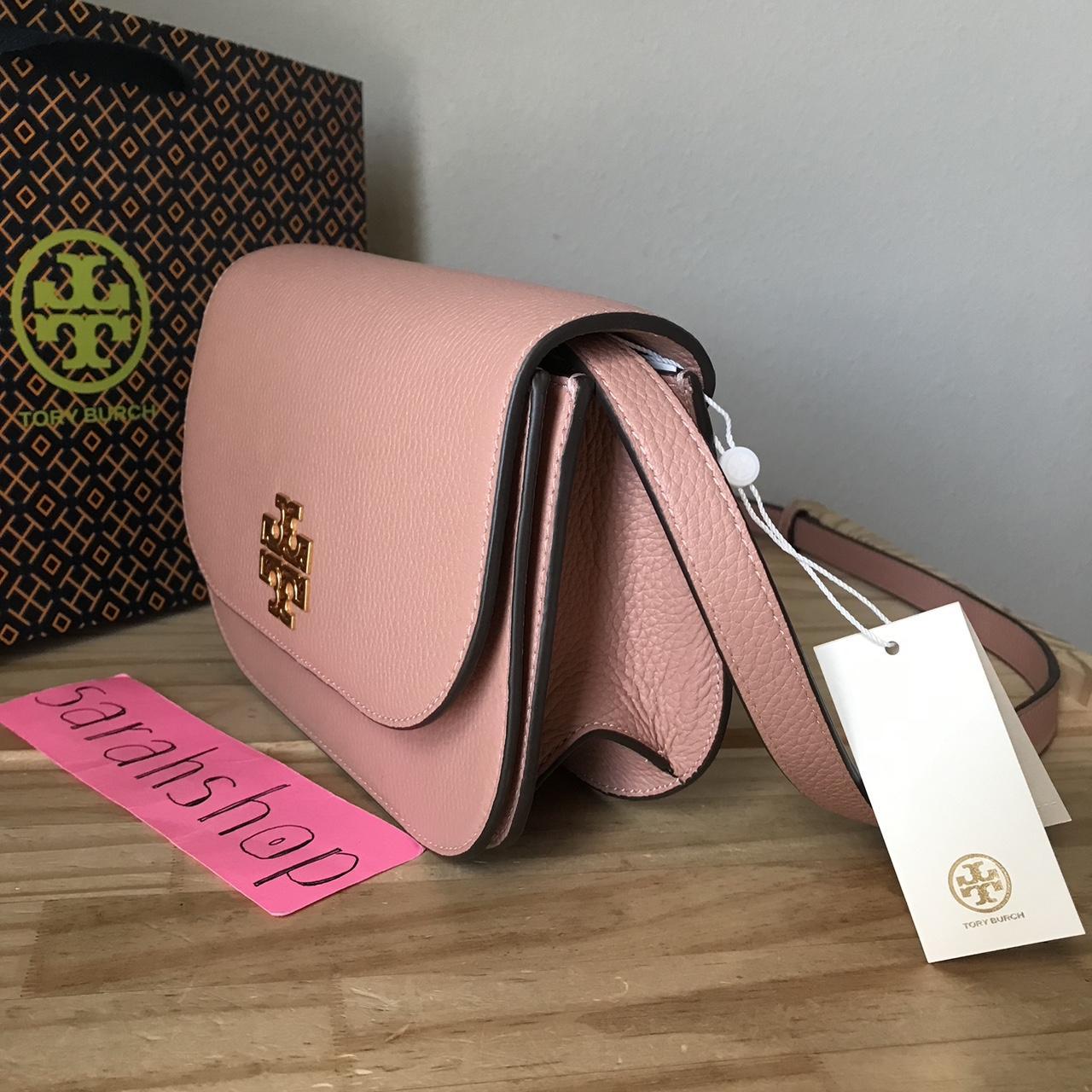 ♦️♦️ AUTHENTIC cheapest TORY BURCH PINK BRITTEN HANDBAG ♦️♦️