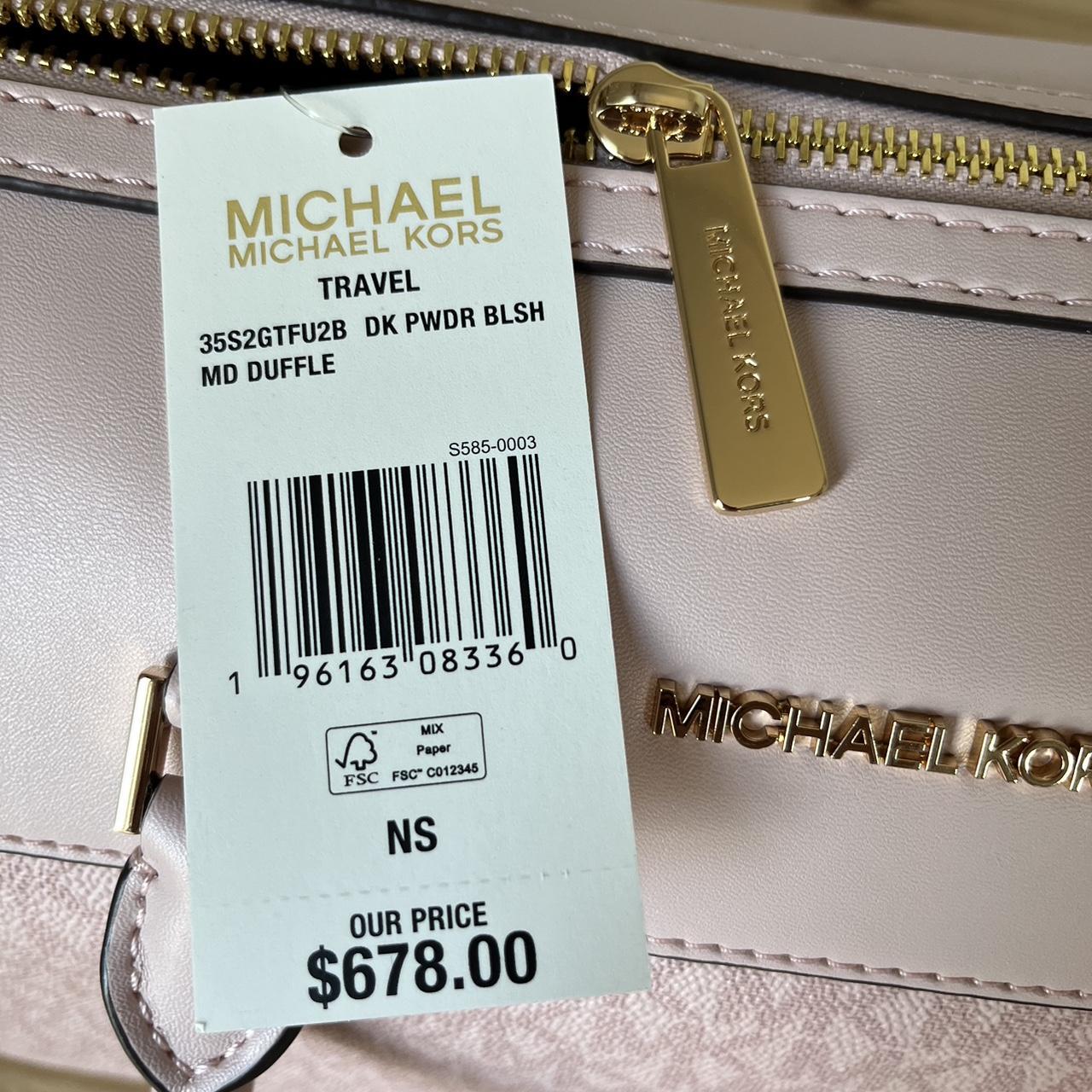 Authentic Michael Kors Never-full bag with large - Depop