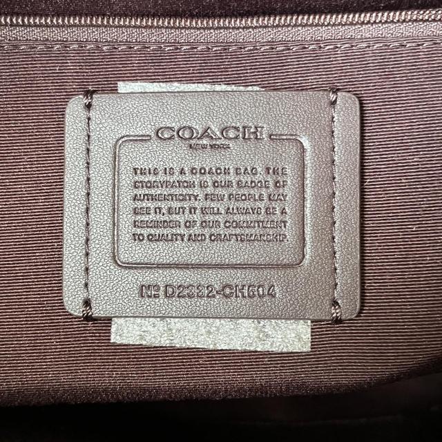 Coach authenticity online tag