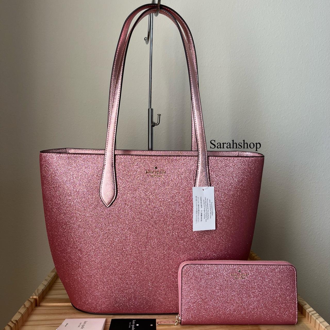 Pink Leather Handbags & Purses