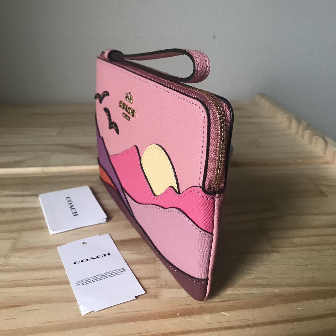 Coach sunset online wallet