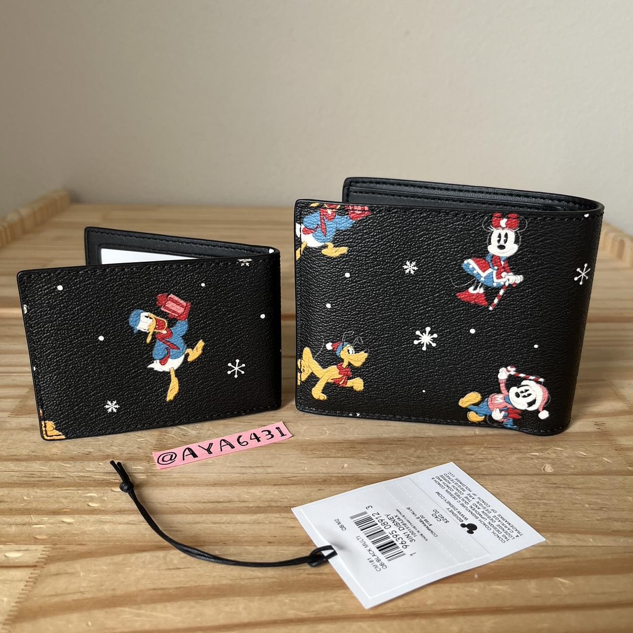 Coach x disney wallet hot sale