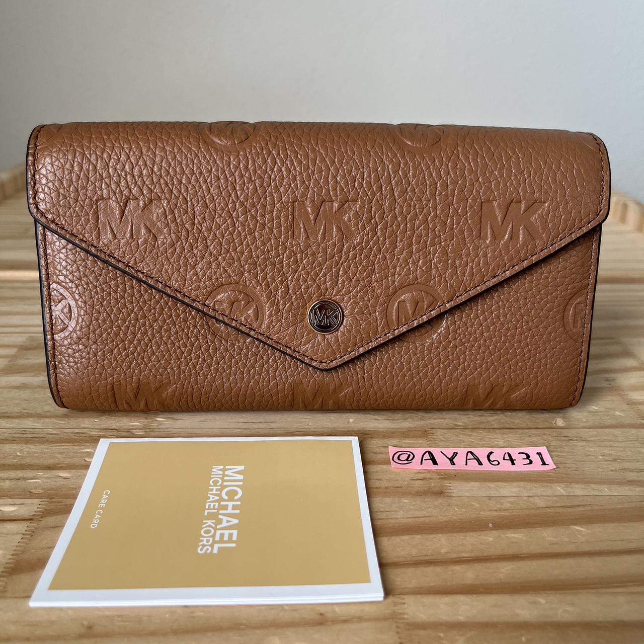 Michael kors clearance taupe wallet