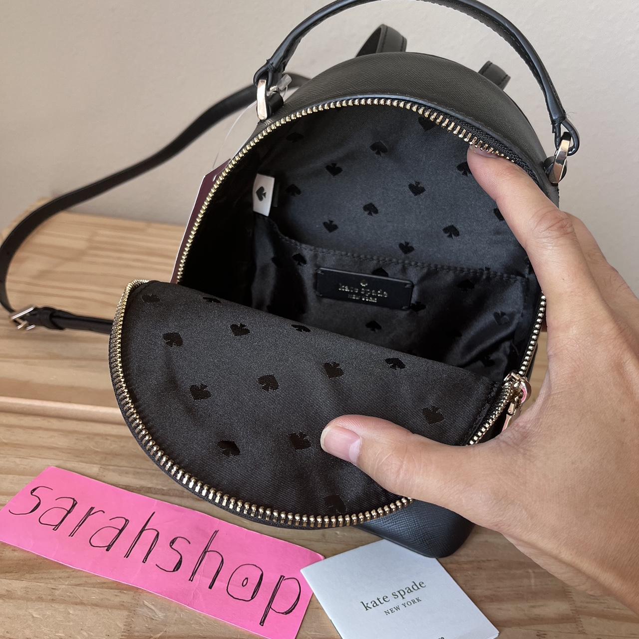 Kate spade mini outlet leather backpack