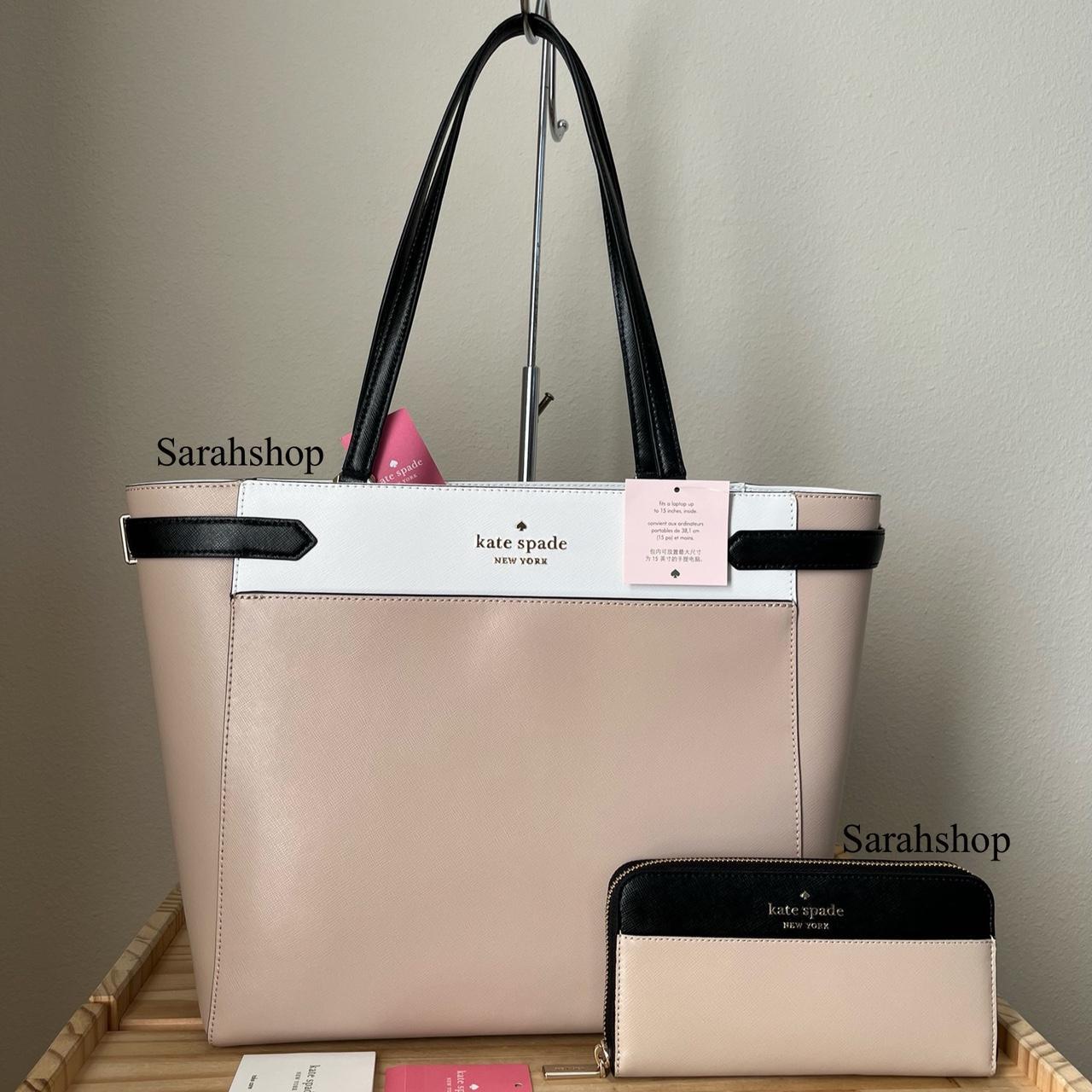 Authentic Kate Spade New York deals Staci Laptop Bag & Wallet