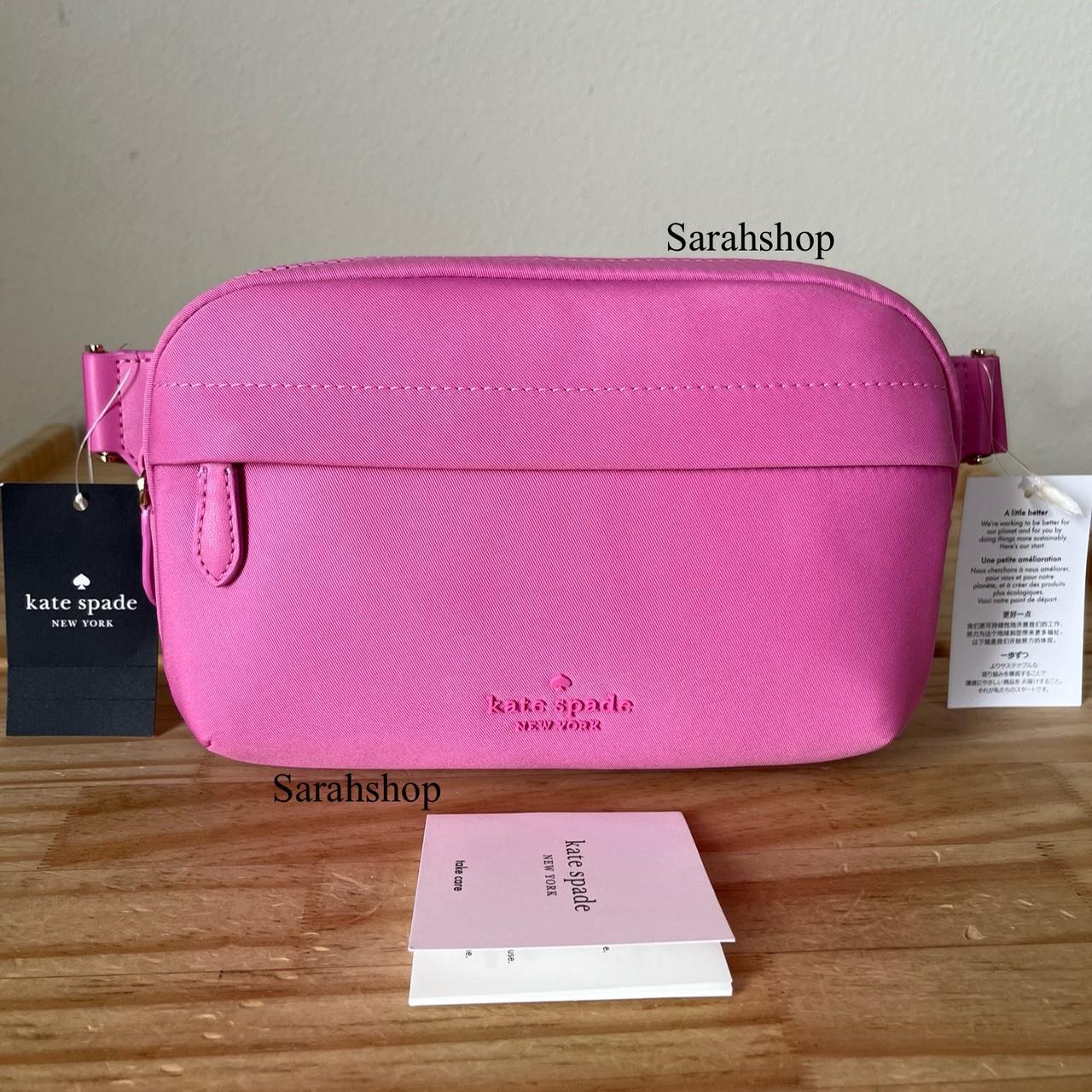 NWT Kate Spade online Jackson Belt Bag Bright Magenta WKRU5943