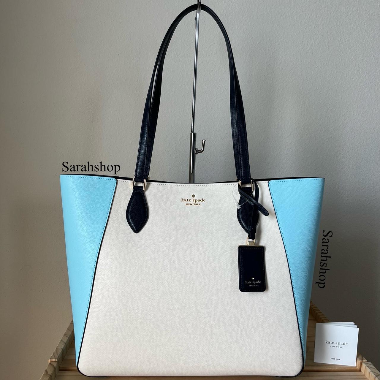 Kate Spade Poppy Colorblock Tote 100% | Depop