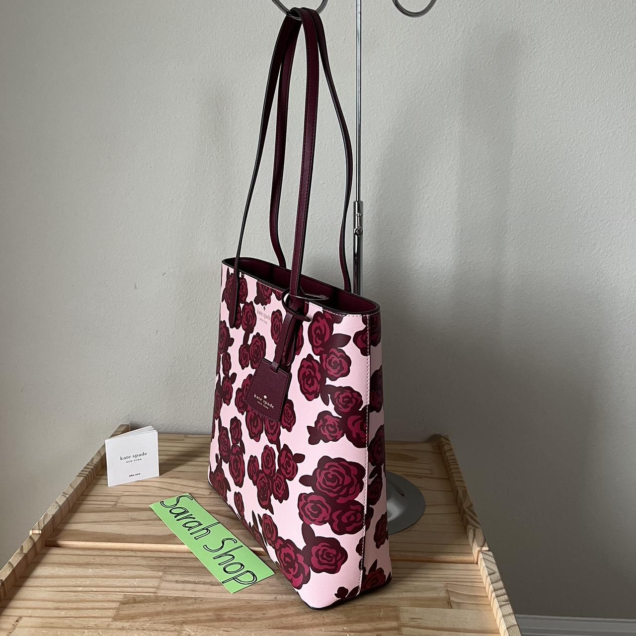 トートバッグ Kate Spade Brynn Rose Florets Tote KH408 kate spade | Bags | Kate Spade Brynn Rose Florets Tote Nwt