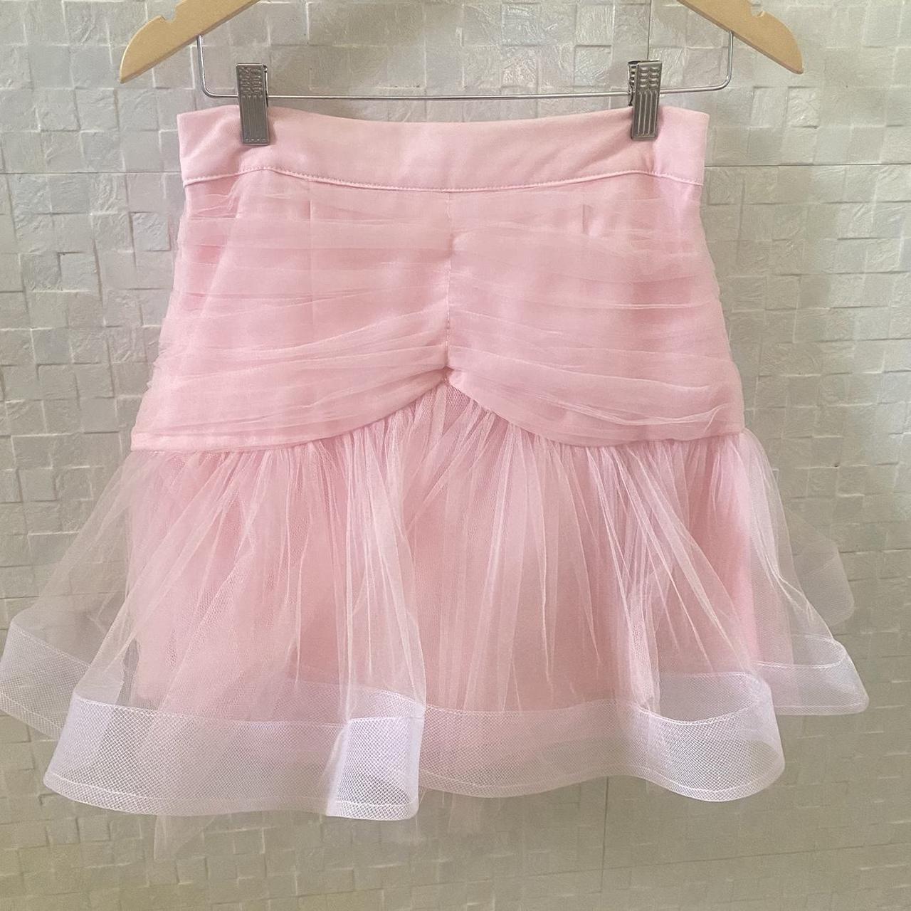 Dyspnea Disney Princess mini skirt in pink. Size... - Depop