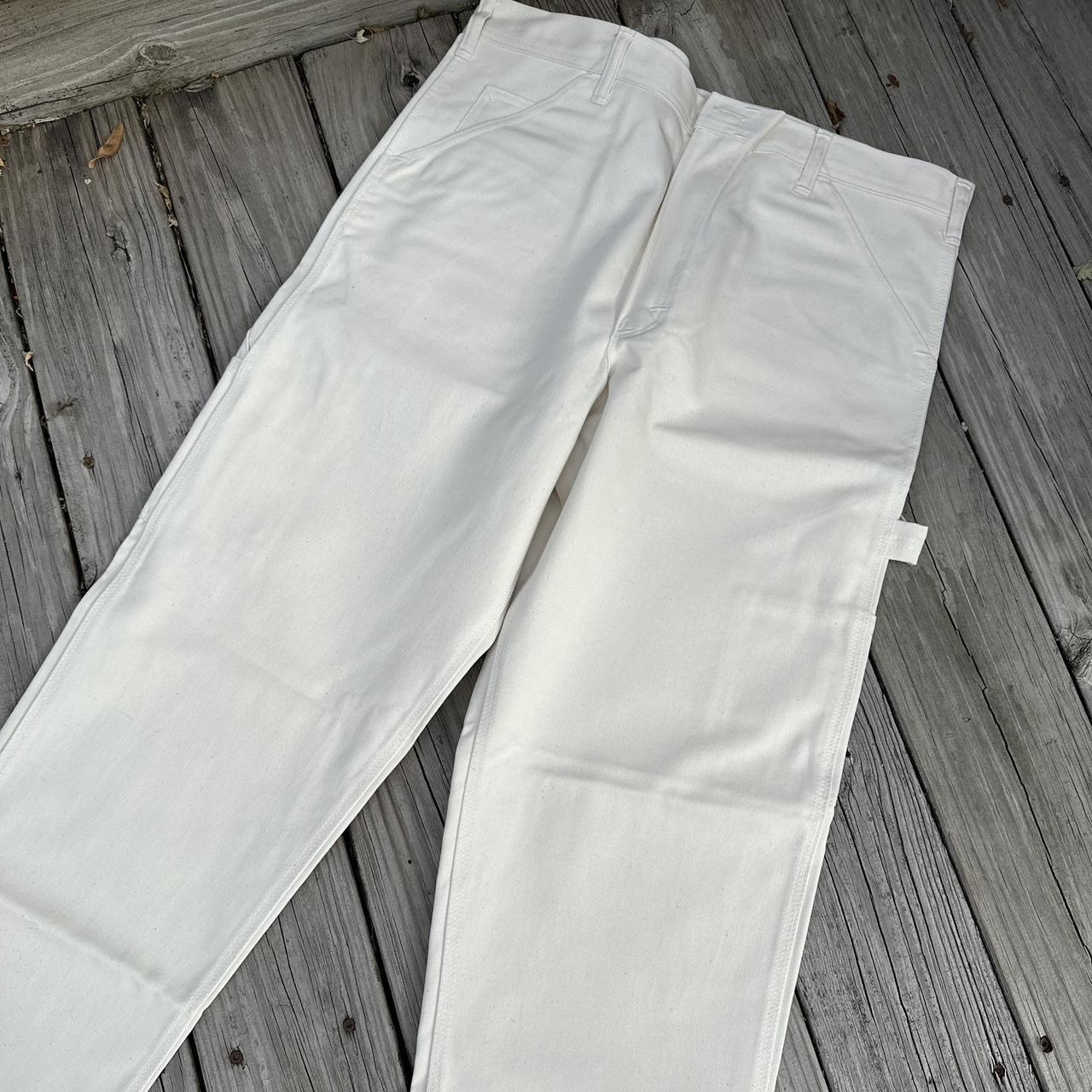 Stan Ray Men's Cream and White Trousers (3)