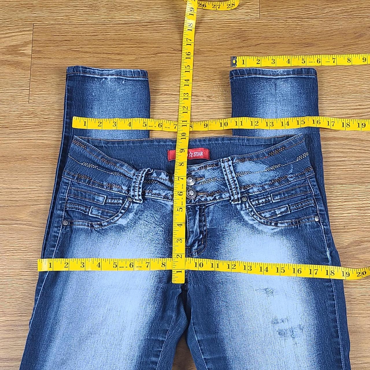 Dark wash mid rise jeggings from Hollister! Size 00R - Depop