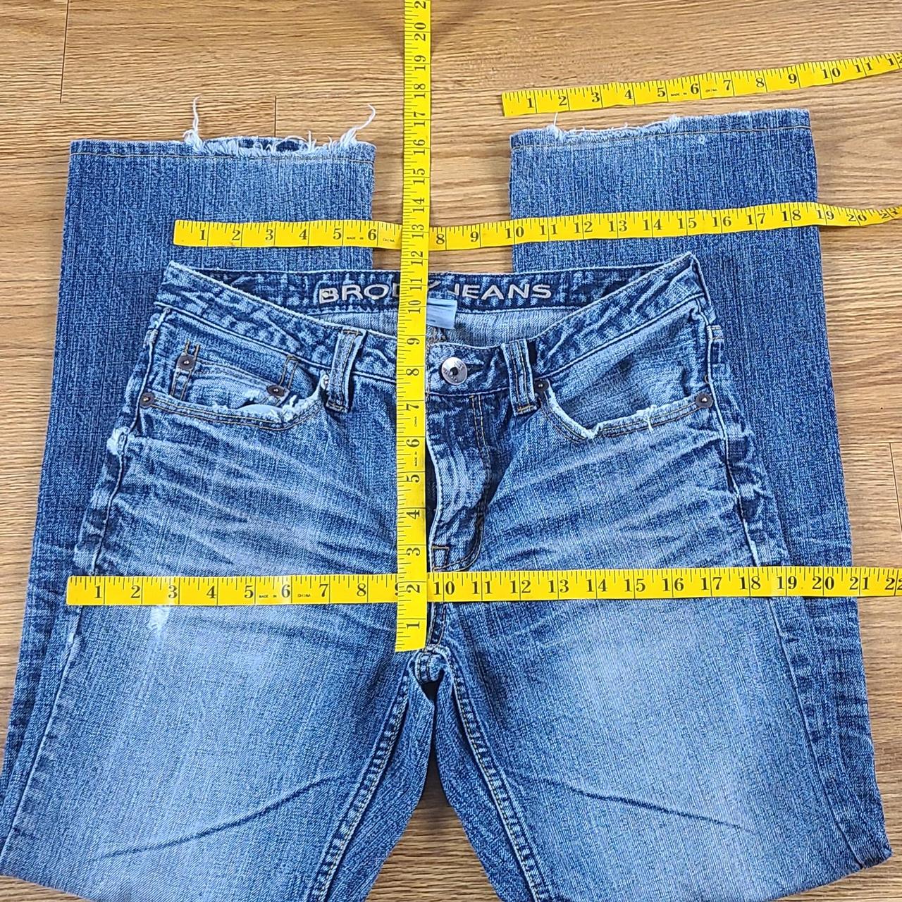 BRODY BOOTCUT JEANS DENIM, MID-RISE MEDIUM WASH... - Depop