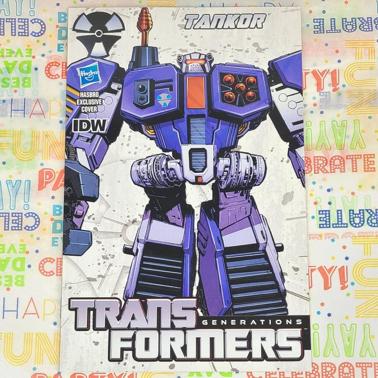 Trans Formers Generations Tankor Hasbro Idw Depop