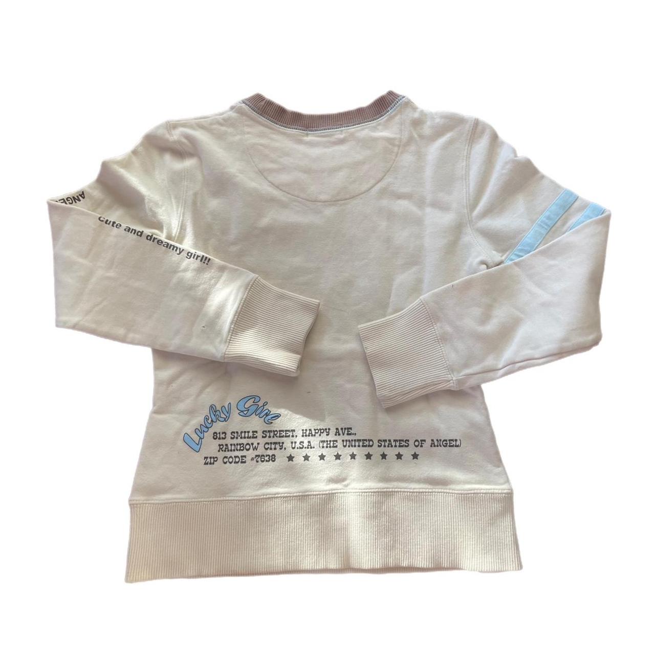 🎀 ANGEL BLUE top 🎀 imported from japan 🎀 small hole... Depop