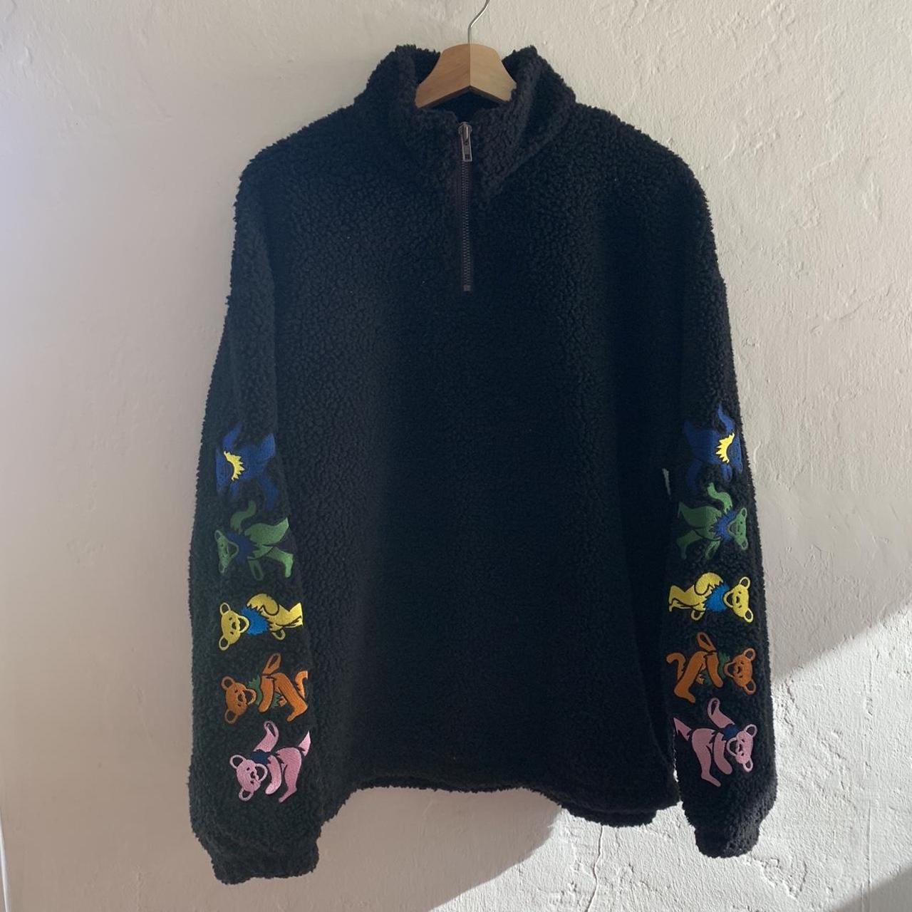 Pleasures Grateful Dead quarter zip sherpa Brand... Depop