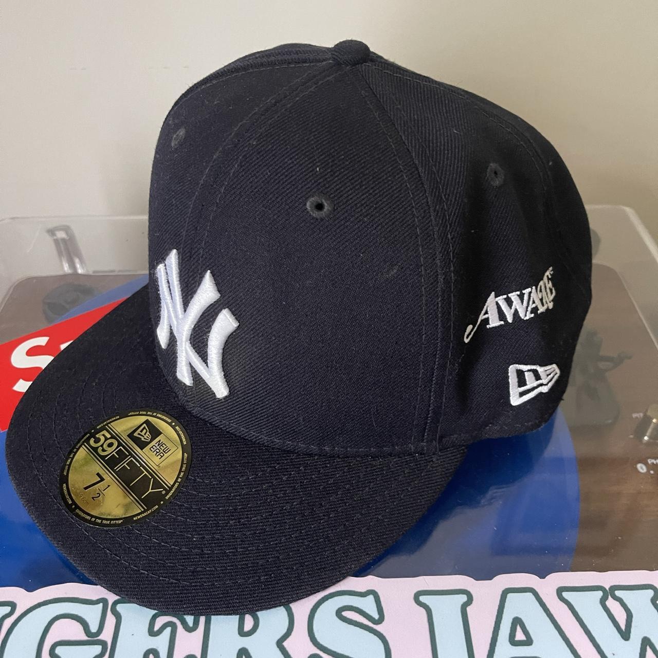 【cap】NewEra×Awake×NewYorkMets 7 1/2 Awake NY Subway Series 59Fifty Fitted Cap Collection by