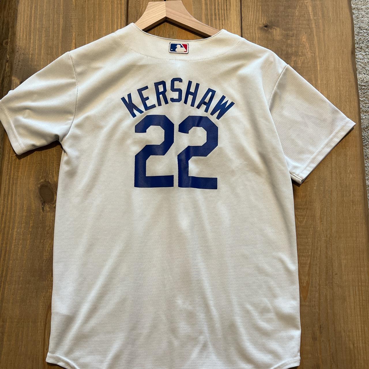 kershaw dodgers jersey youth lmk if you want try - Depop