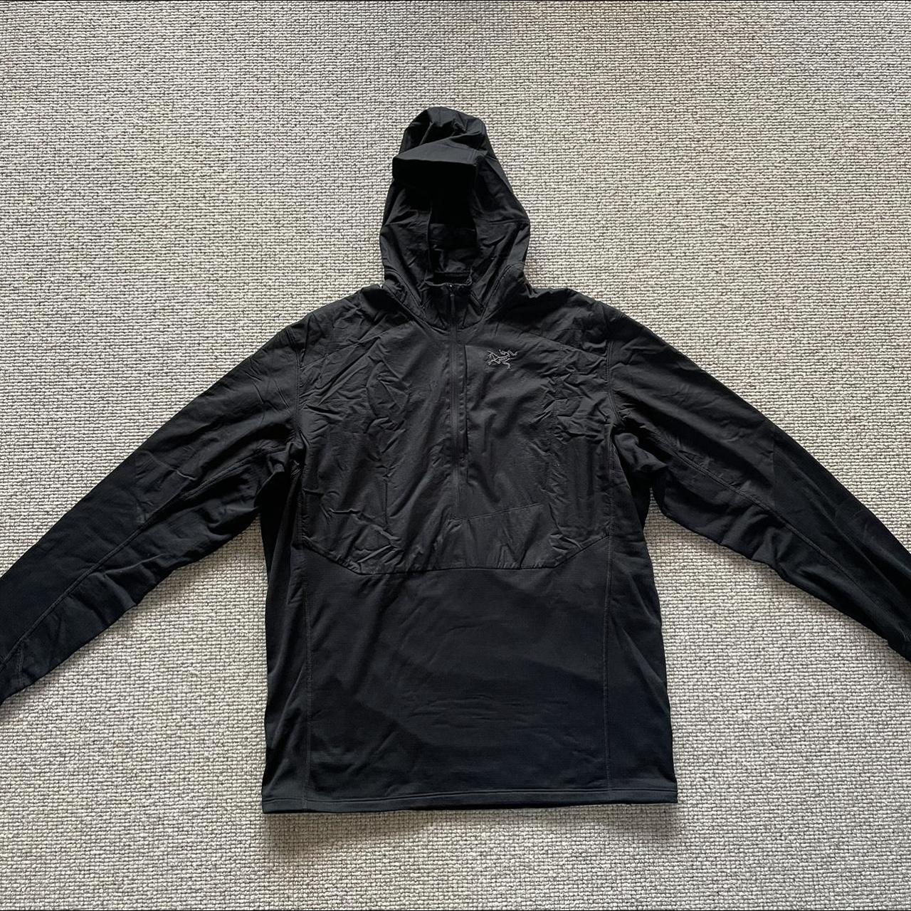 Arcteryx Delta Hybrid Hoody - Black • Size - UK... - Depop