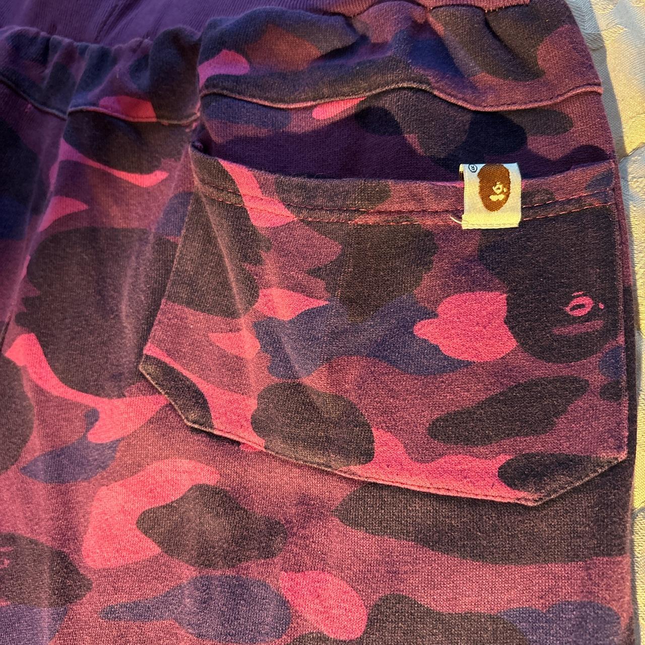 Bape 2024 pants purple