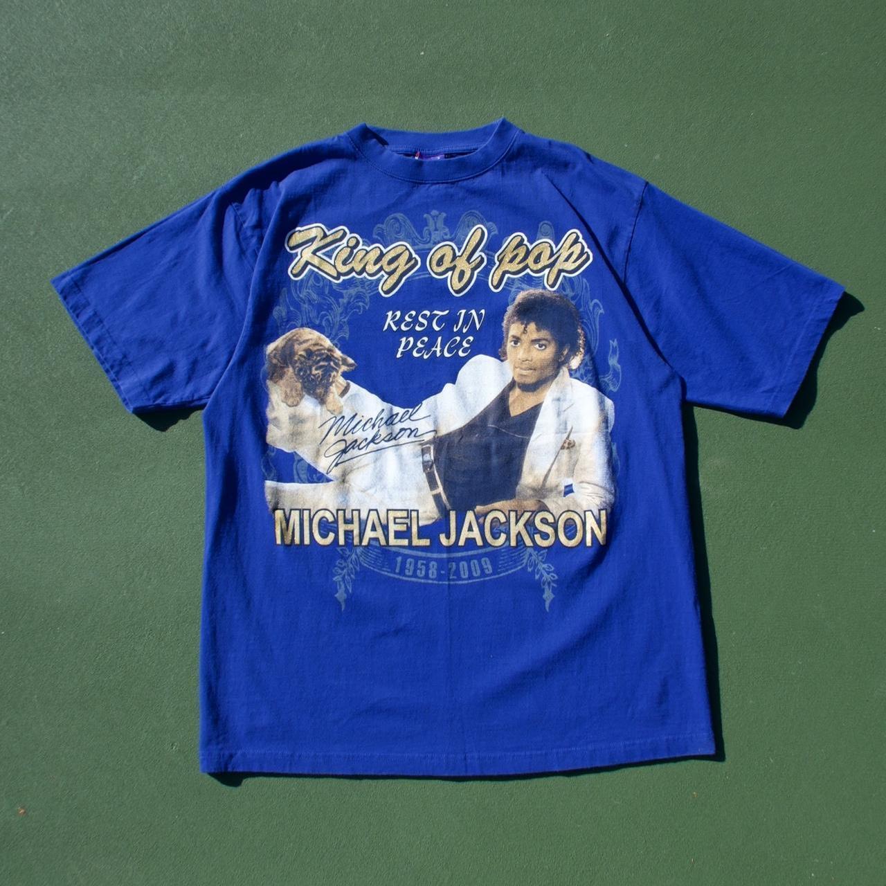 Michael Jackson King of Pop Shirt Vintage Michael - Depop