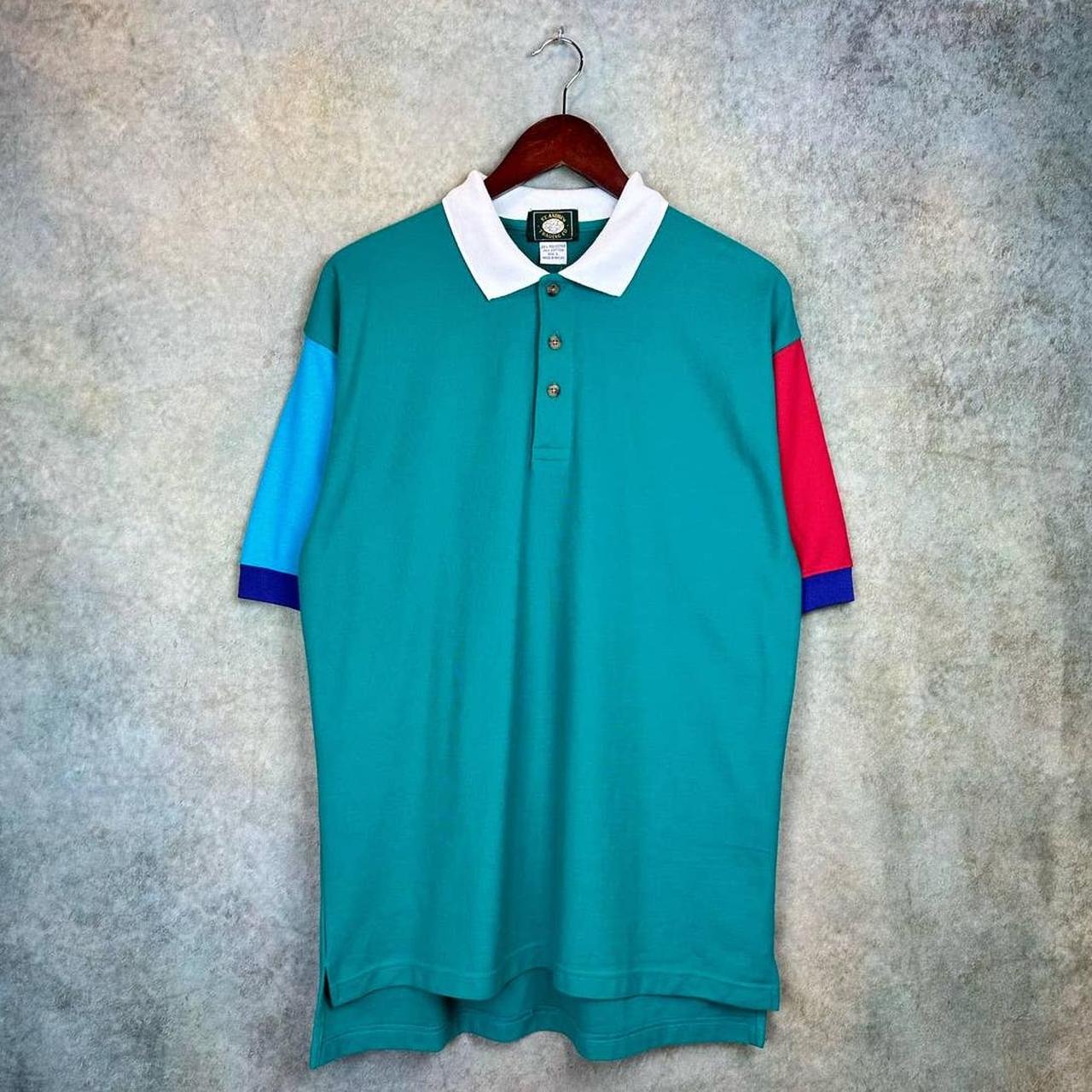 Boston Red Sox Antigua Mens Golf Polo Shirt Blue Red - Depop