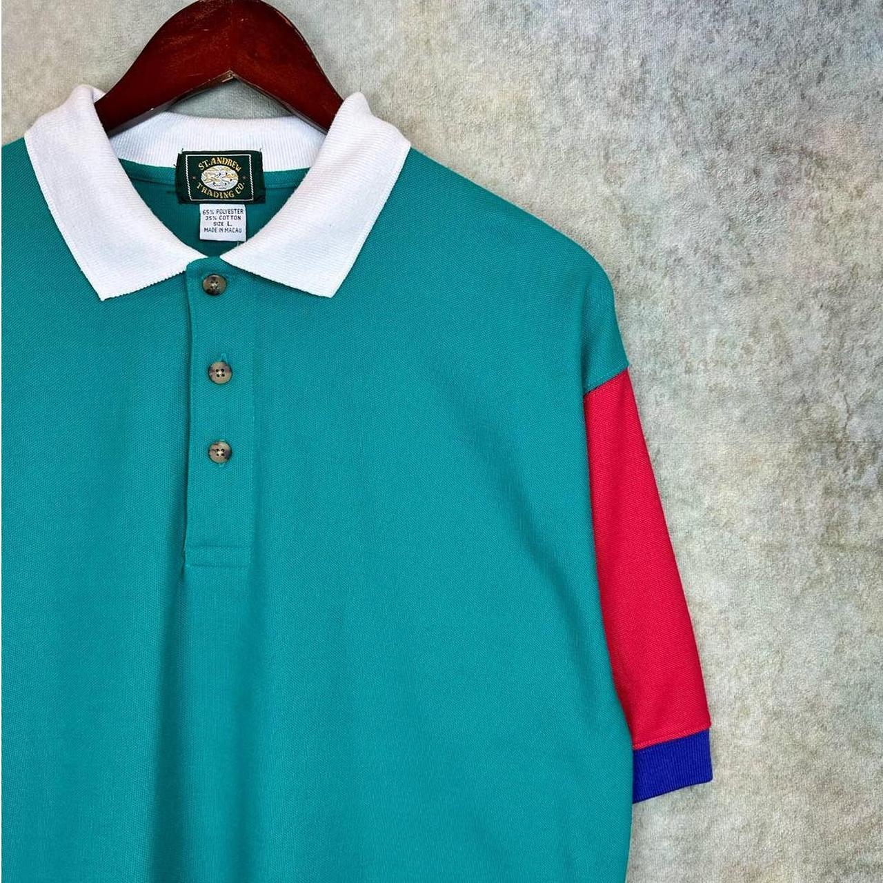 Boston Red Sox Antigua Mens Golf Polo Shirt Blue Red - Depop