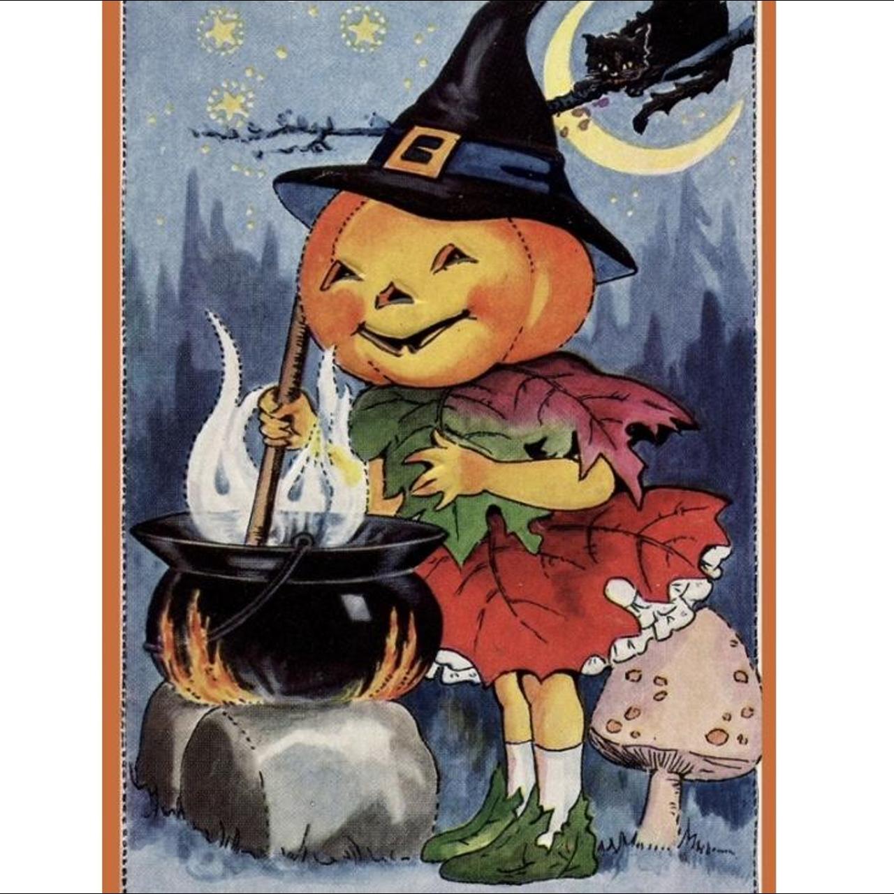 Witch Dog Hocus Pocus with Pumpkins Poster for Sale by Neeyotic