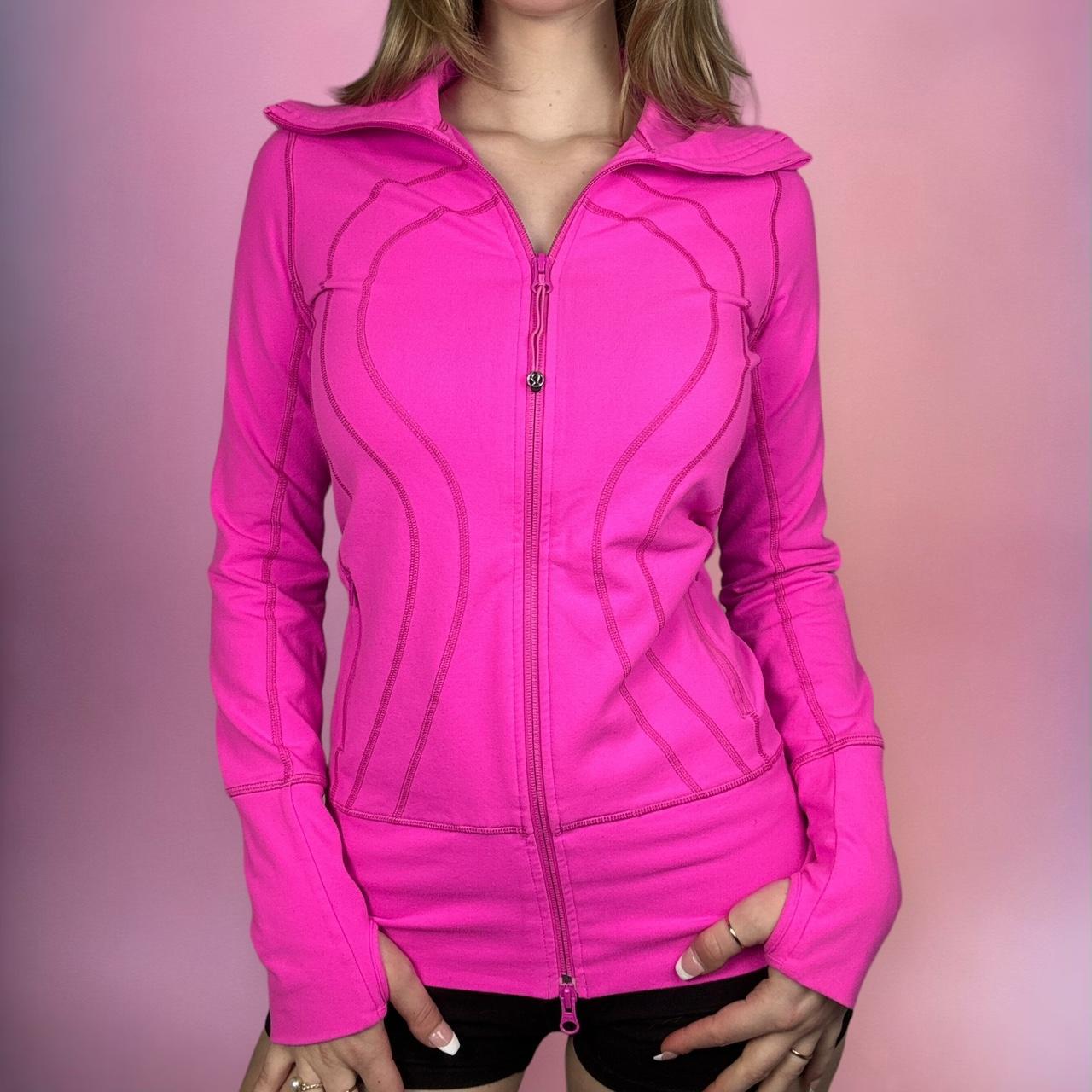 lululemon ピンク フード付きジャケット NWT Lululemon Mist Over Windbreaker ~SIZE:6,8 ~Pink Taupe | eBay