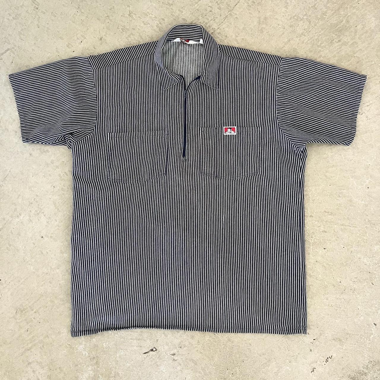 Dickies Work Shirt Ben Davis Men's Half-Zip Work Shirt - Heavy