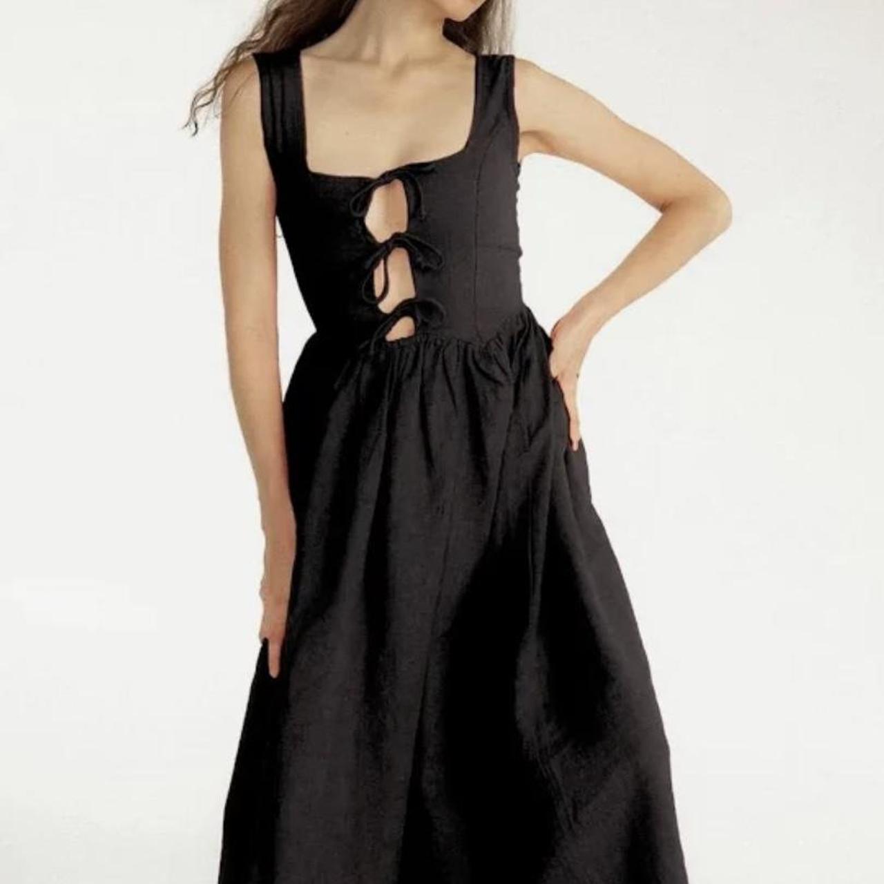 Tach Clothing Women's Black Dress Depop