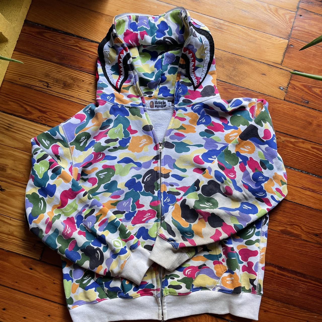 BAPE Men's Multi Hoodie | Depop