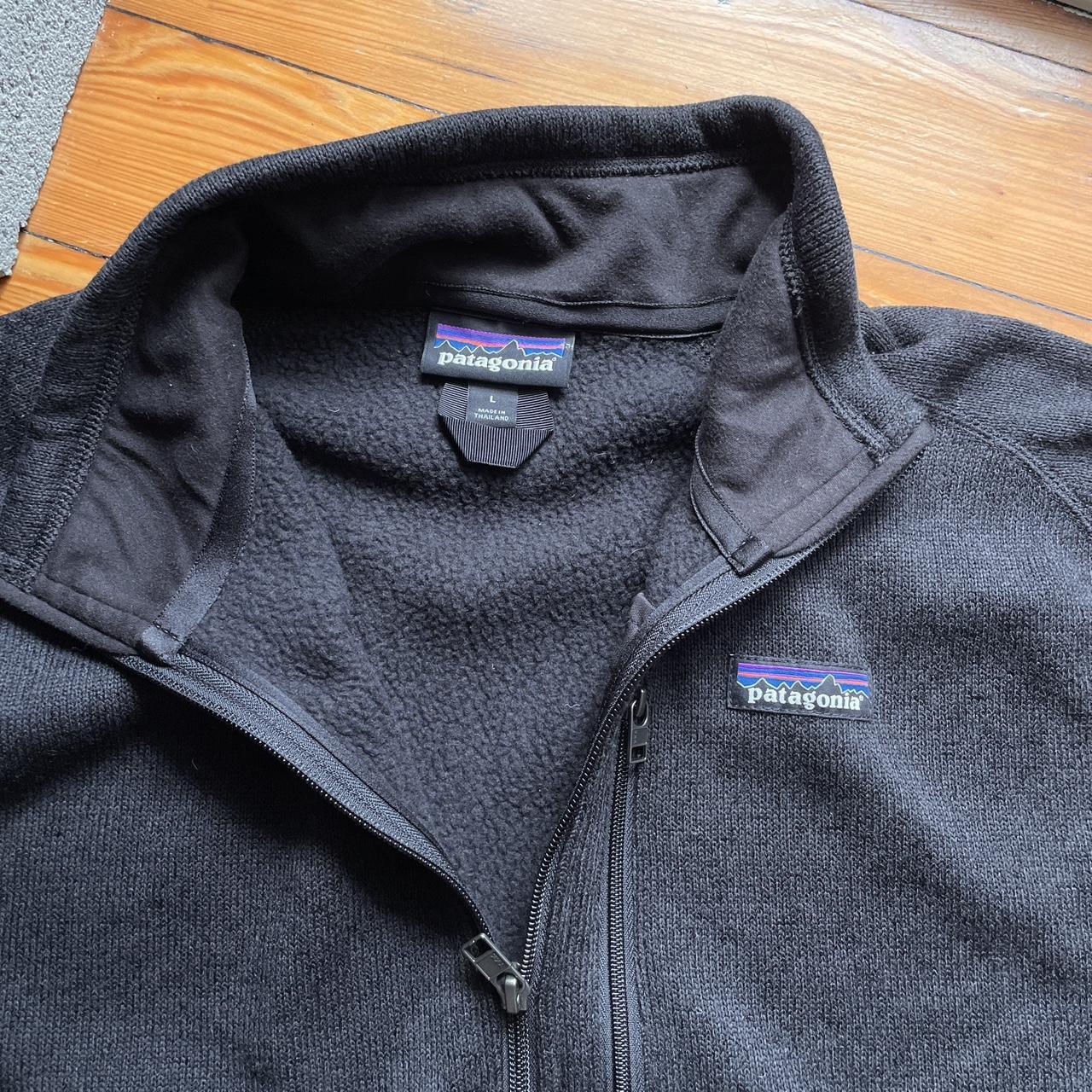 Patagonia Quarter Zip Fleece Super Nice Black - Depop