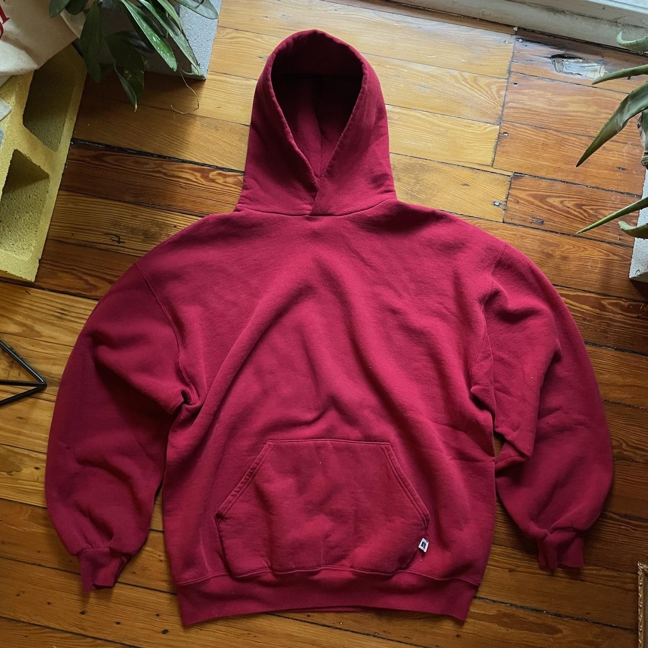 vintage Russell athletic hoodie 90s made in USA... - Depop