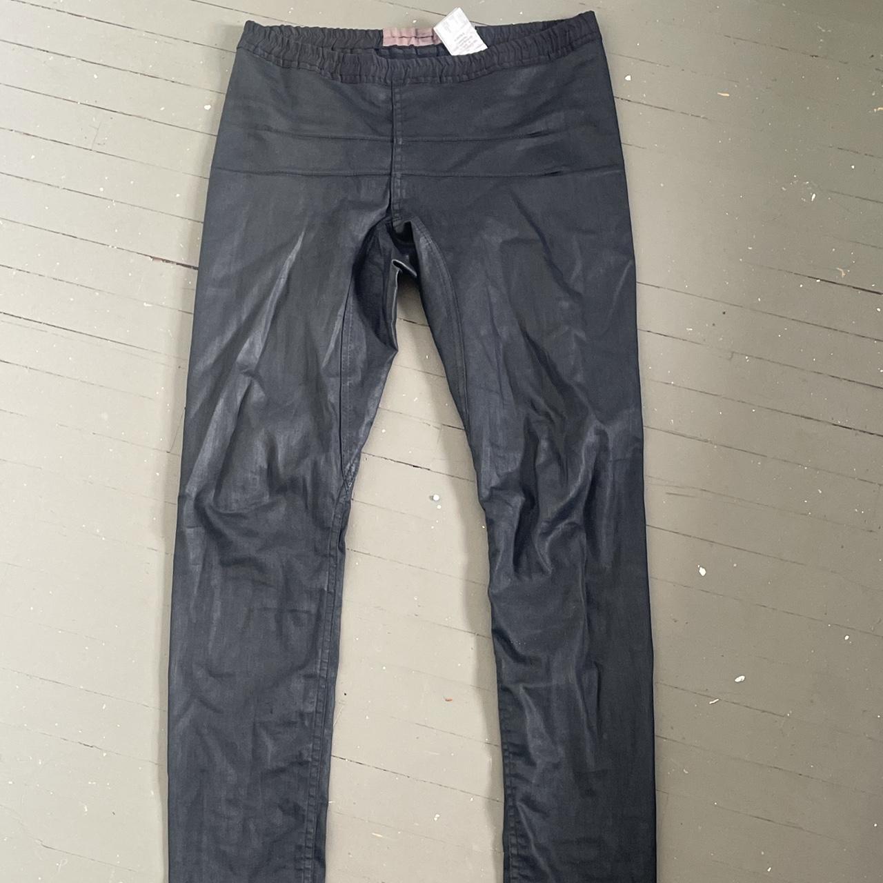 Rick Owens S/S 15 waxed jeans these fit very... - Depop