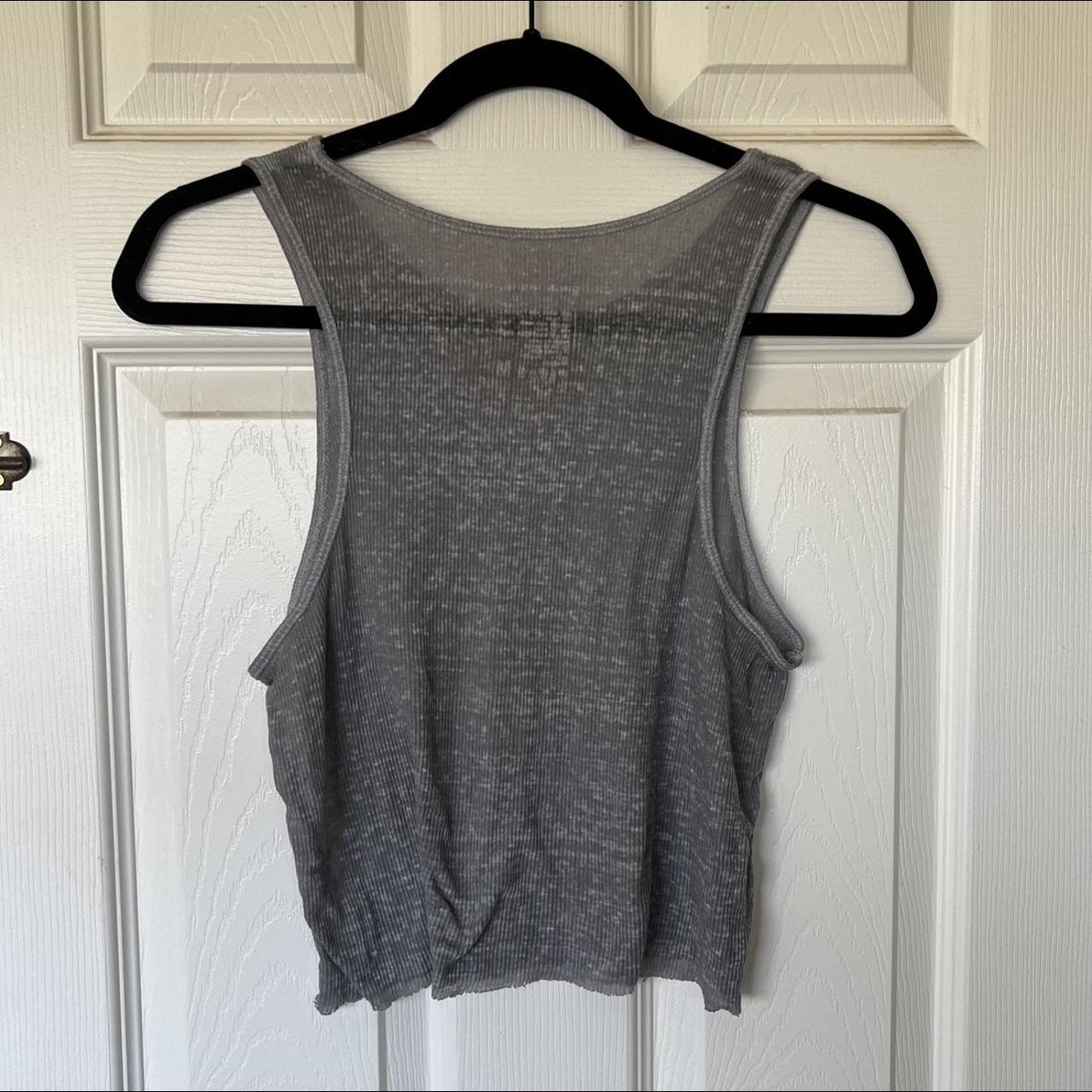 Grey urban outfitters soft tank top #bdg... - Depop