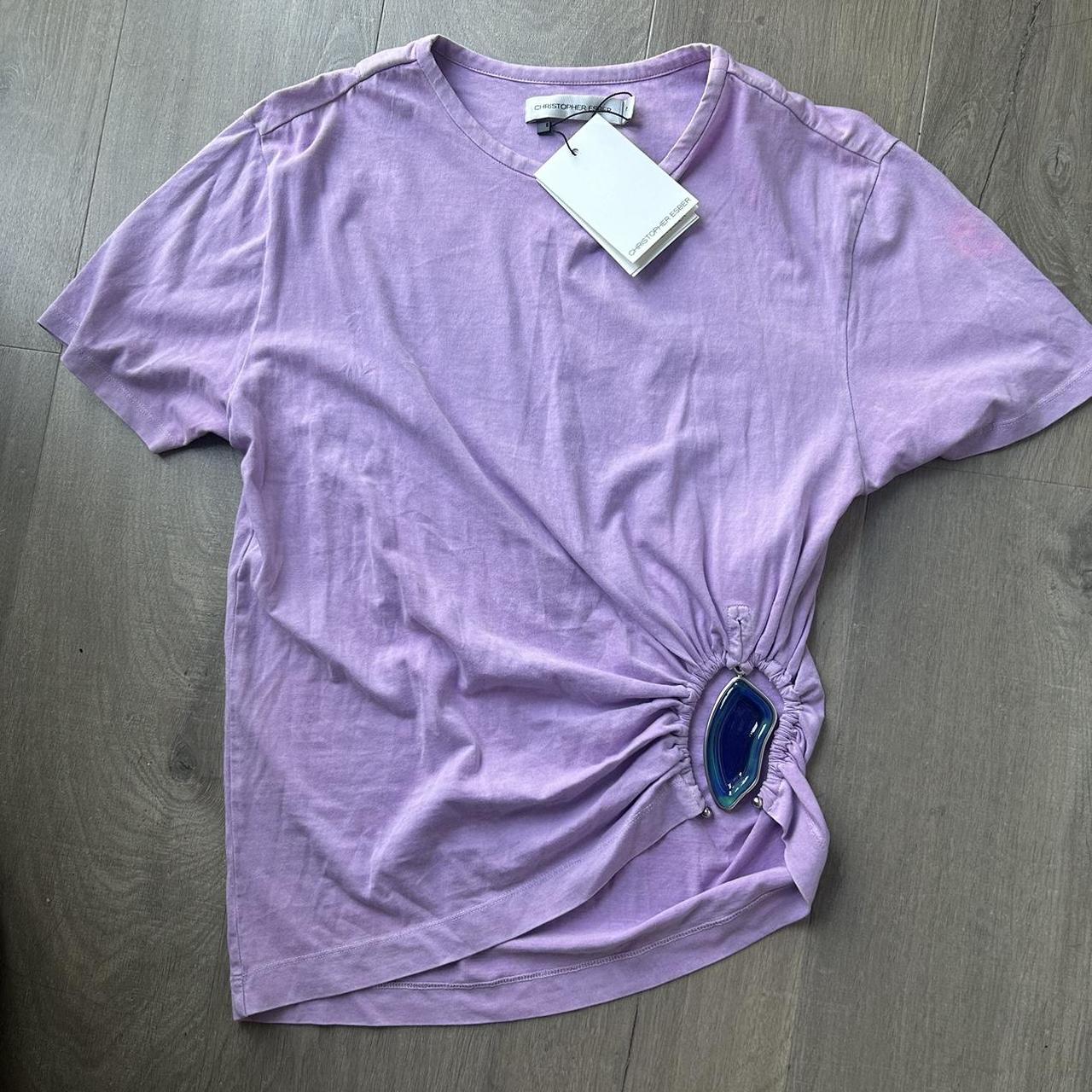 Purple Christopher esber tee the mood Depop