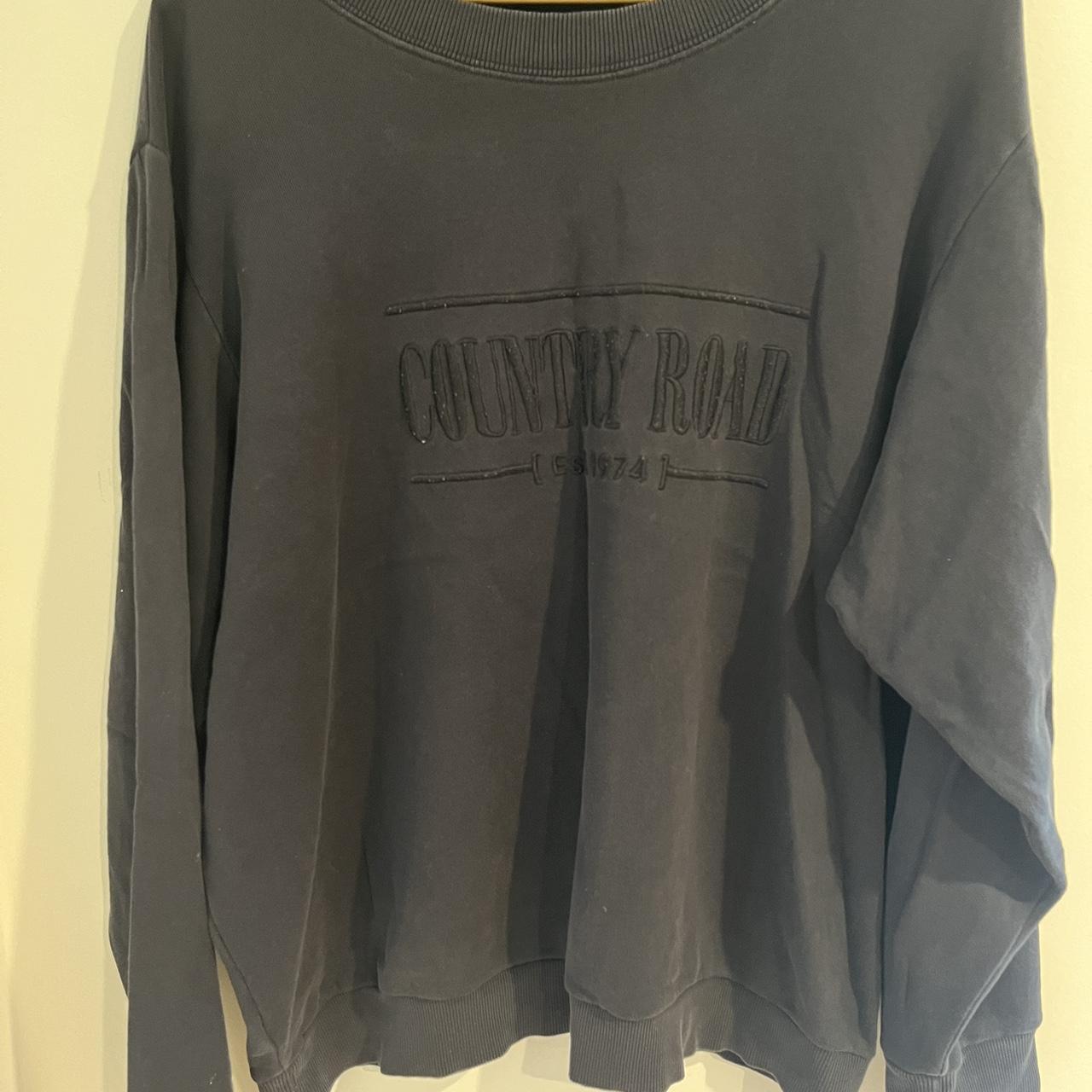 Country Road navy jumper. Size large - Depop
