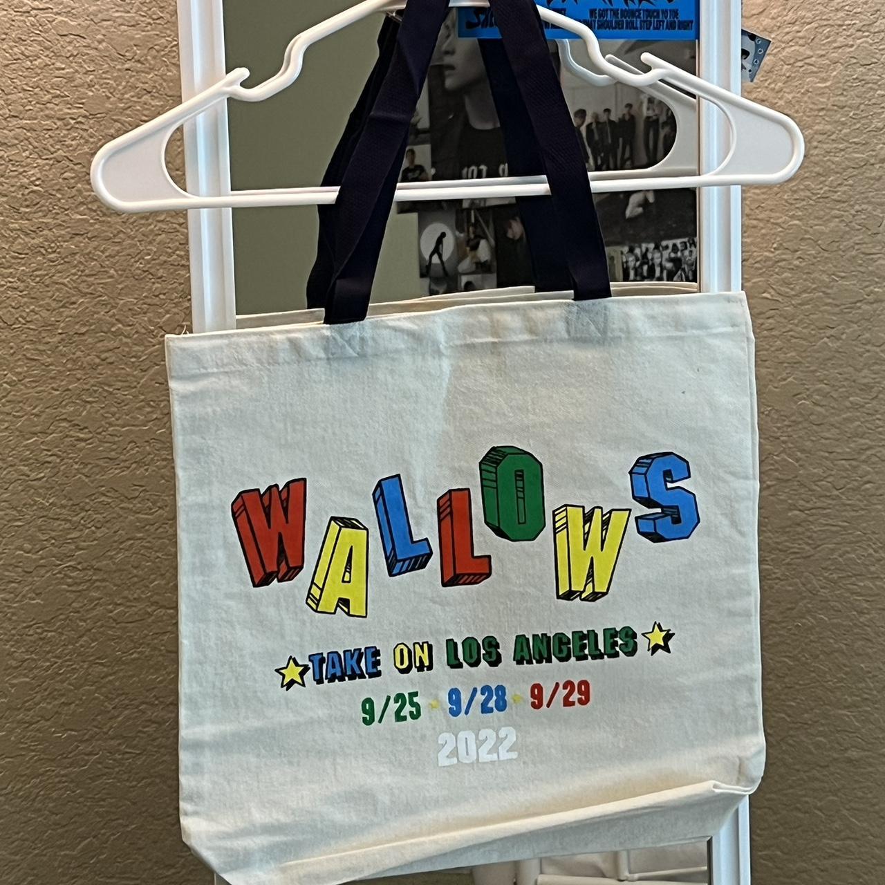 wallows pop up tote bag exclusive from their pop up... - Depop