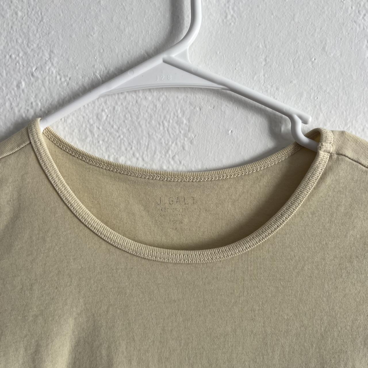 Brandy Melville yellow crop top One size... Depop